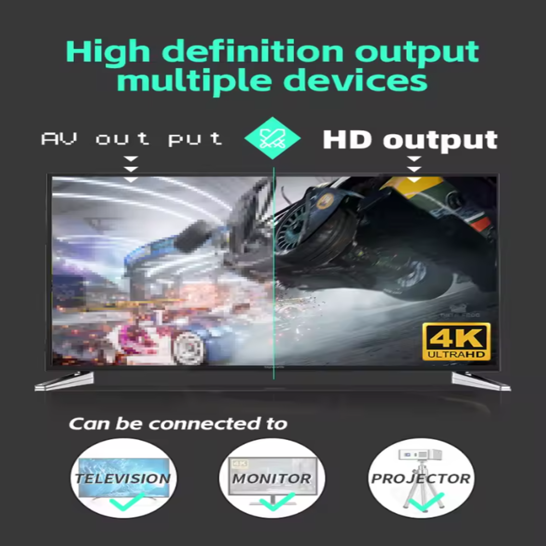 Retro Game Console with Motion Controllers – 1086 Built-in Games